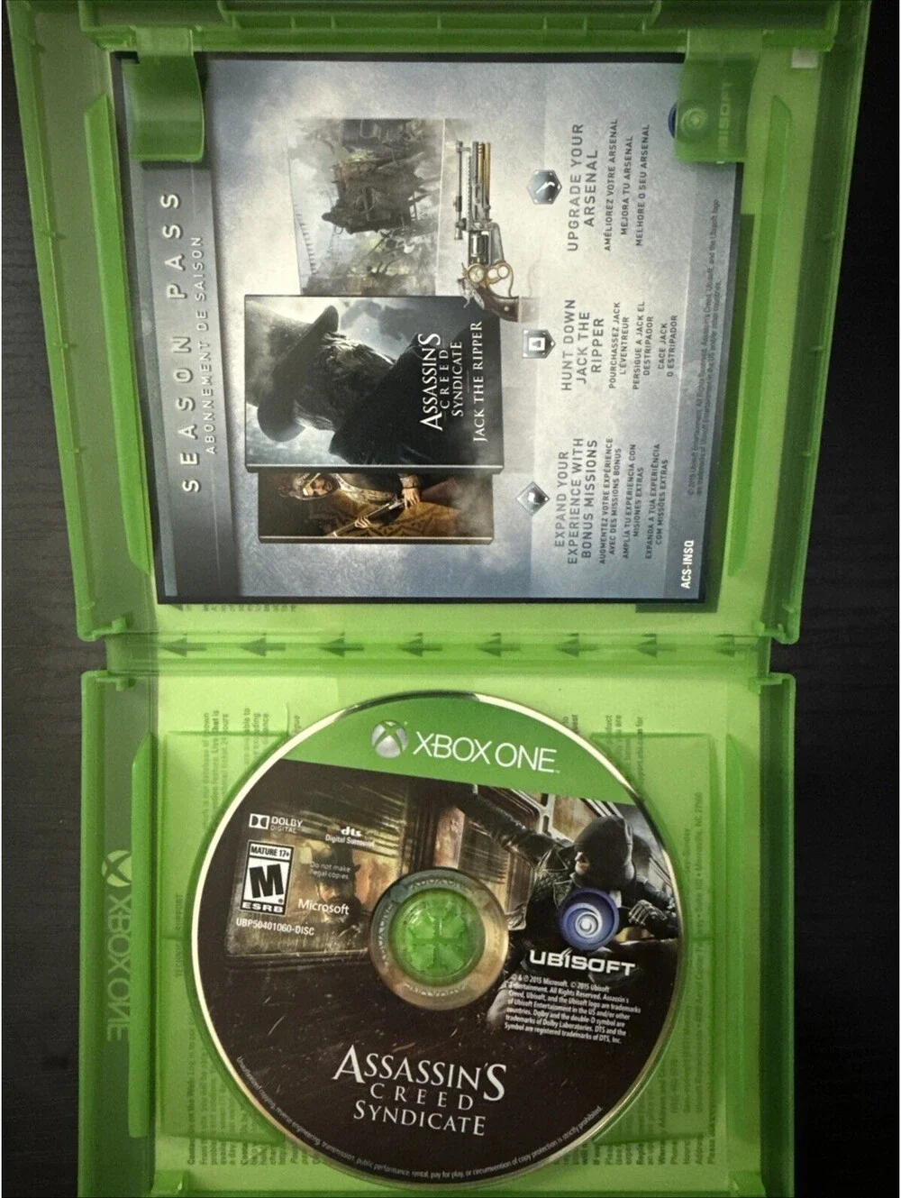 Assassin's Creed: Syndicate - Standard Edition - Xbox One - CIB - Tested